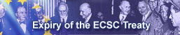 Expiry of the ECSC Treaty