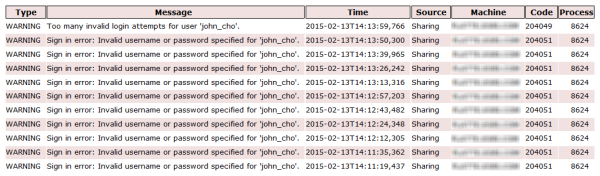 Log Messages page in ArcGIS Portal Administrator Directory Log Messages page in ArcGIS Portal Administrator Directory