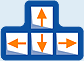 Direction arrow keys